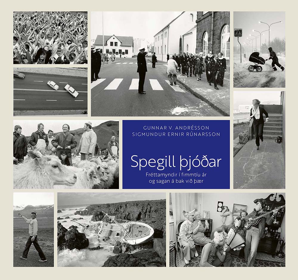 Kápumynd af bókinni Spegill þjóðar