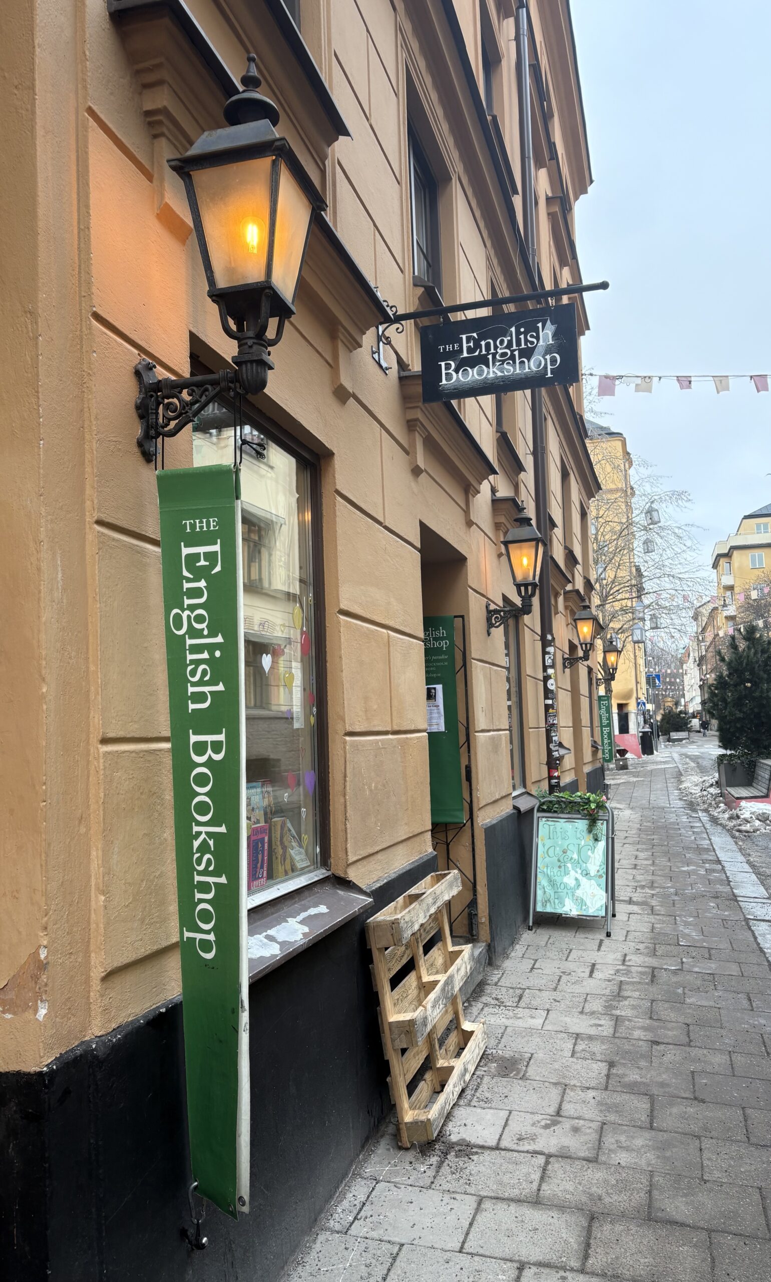 enska bókabúðin stokkhólmi