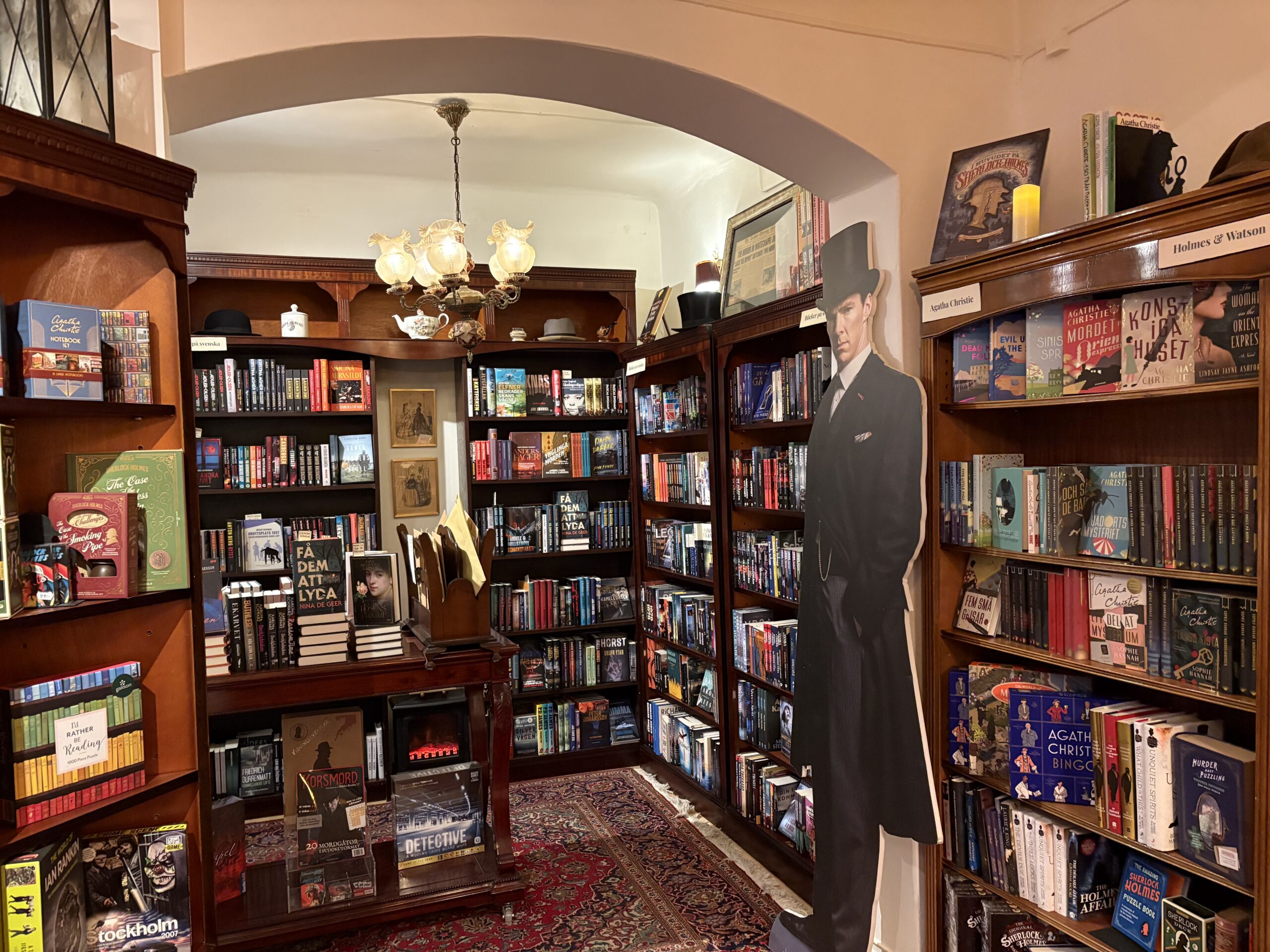 Old town detective bookstore stokkhólmi